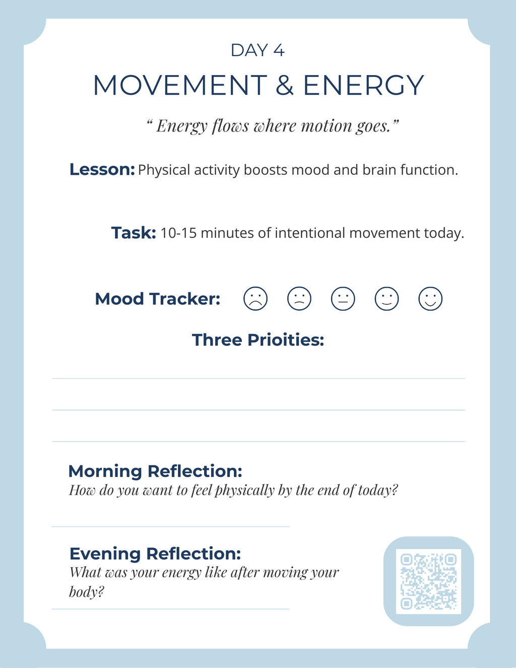 14-Day Reset Journal