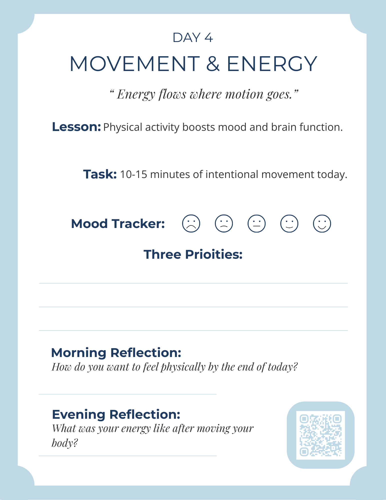 14-Day Reset Journal