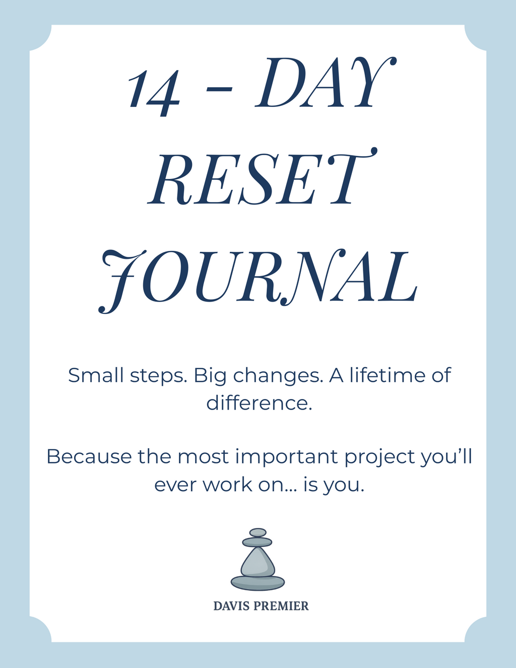 14-Day Reset Journal